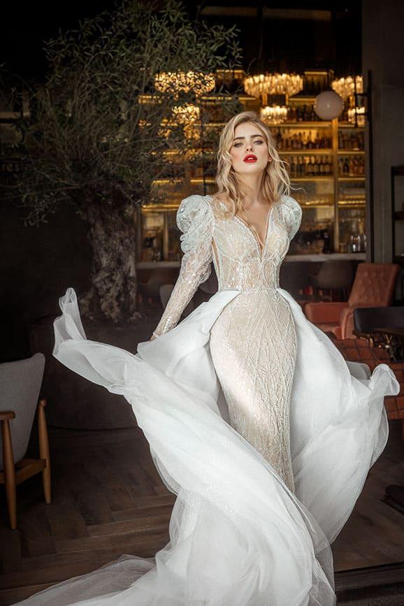 Tanya Grig Tokyo wedding dress removable skirt